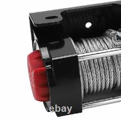 ATV Electric Winch Kit With Wire 4000LB 12V Wireless Remote Control Towing Winch