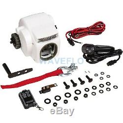 Boat Electric Trailer Winch Day Runner Marine Saltwater Wireless 22FT 2500LBS