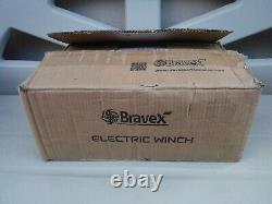 Bravex Electric 12V 3500lb/1591kg Single Line Waterproof Winch for UTV ATV Boat
