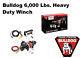 Bulldog 12v Dc Electric Heavy Duty Winch Dc6000, 6000 Lbs. Line Pull Withrope