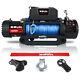 Car Winch 13000lb Synthetic Rope Waterproof Ip67 Wireless Handheld Remote