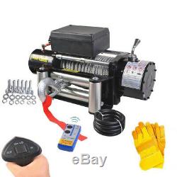 Classic 12500 Lbs 12 V Electric Recovery Winch AT3715 WC
