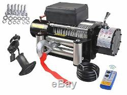 Classic 9500 lbs 12V Electric Recovery Winch