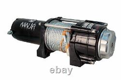 DK2 C3500N Warrior Ninja ATV/UTV Electric Winch with Steel Cable 12V, 3500 Lb