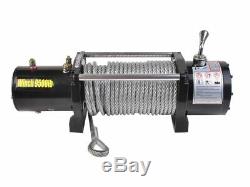 Durable Classic 9500 lbs 12V Electric Recovery Winch