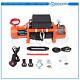 Eccpp 13000lbs Electric Winch 12v Waterproof Truck 4wd Trailer Synthetic Rope