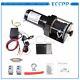 Eccpp 3000lb Electric Winch Towing Synthetic Rope Off Road 12v For Mitsubishi