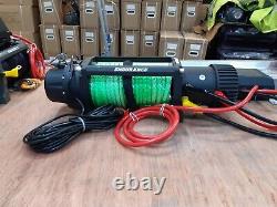 ELECTRIC RECOVERY TRUCK WINCH HI-VIZ SYNTHETIC ROPE FREE COVER £329.00 inc vat