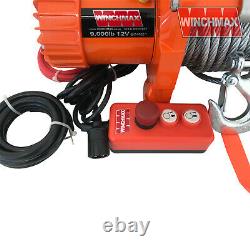 ELECTRIC WINCH 12V 15000lb (EN Limited 4,082kg max) WINCHMAX BRAND RECOVERY
