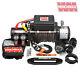 Electric Winch 12v 4x4 13000 Lb Military Spec Made By Winchmax Synthetic Rope