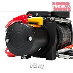 ELECTRIC WINCH 12V 4x4 13000 lb MILITARY SPEC MADE BY WINCHMAX SYNTHETIC ROPE