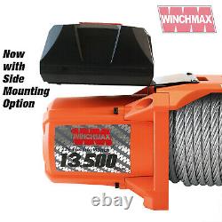 ELECTRIC WINCH 12V 4x4/RECOVERY SL 13500 lb WINCHMAX BRAND + MOUNTING PLATE INC