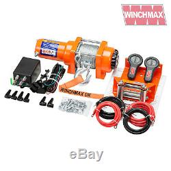 ELECTRIC WINCH 12V ATV BOAT TRAILER 3000 lb WINCHMAX WIRELESS