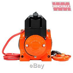 ELECTRIC WINCH 12V RECOVERY 4x4 17000 lb WINCHMAX WIRELESS SYNTHETIC DYNEEMA