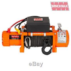 ELECTRIC WINCH 13500lb 12V ARMOURLINE ROPE WINCHMAX 4x4/RECOVERY WIRELESS