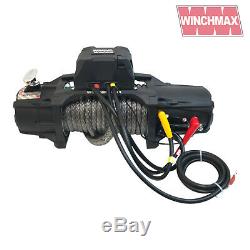 ELECTRIC WINCH 13500lb 12V SL MIL SPEC WINCHMAX 4x4/RECOVERY WIRELESS DYNEEMA
