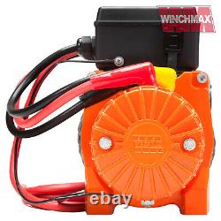 ELECTRIC WINCH 13500lb 12V SYNTHETIC ROPE WINCHMAX 4x4/RECOVERY Wireless Dyneema