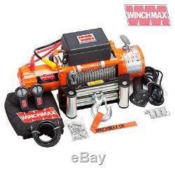 ELECTRIC WINCH 24V 4x4 13500 lb WINCHMAX BRAND RECOVERY- OFF ROAD WIRELESS