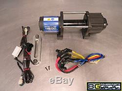 Eb466 2015 15 Polaris Rzr 900 S 4500 Lb Winch With Electric Cut Off Fairlead