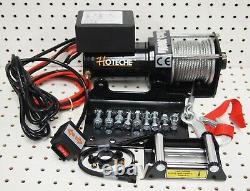Electric 12V 3000LB Cable Winch Kit ATV/UTV Recovery Towing