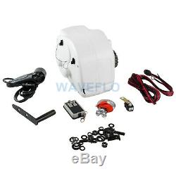 Electric Boat Trailer Winch Saltwater Wireless Remote Control Boats 26FT 3500LBS