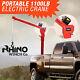 Electric Crane Hoist, 12v Portable Deer Lift, 3000lb Rhino Winch Over 1 Ton Lift