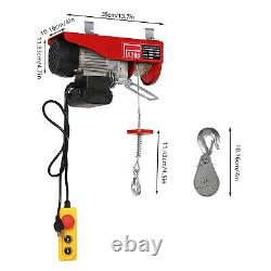 Electric Hoist, 440lbs Electric Winch, Electric Lift, 110V Electric Hoist