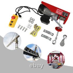 Electric Hoist, 440lbs Electric Winch, Electric Lift, 110V Electric Hoist