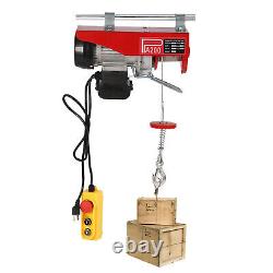 Electric Hoist, 440lbs Electric Winch, Electric Lift, 110V Electric Hoist