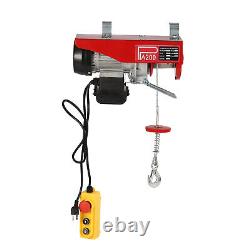 Electric Hoist, 440lbs Electric Winch, Electric Lift, 110V Electric Hoist