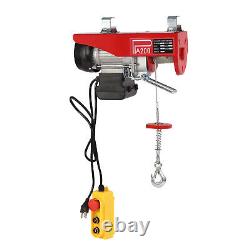 Electric Hoist, 440lbs Electric Winch, Electric Lift, 110V Electric Hoist