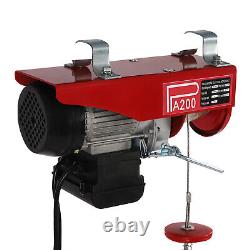 Electric Hoist, 440lbs Electric Winch, Electric Lift, 110V Electric Hoist