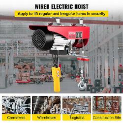 Electric Hoist 600KG Winch Lifting Engine Crane Brackets Garage Ceiling Lift