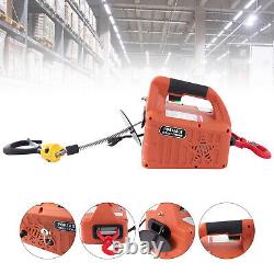 Electric Hoist Winch 1100Lbs Electric Hoist with Wireless Remote Control 110 V
