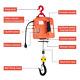 Electric Hoist Winch 1100lbs, 3 In 1 Portable Cable Hoist Pulley With 25ft Sling