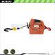Electric Hoist Winch Portable Crane 1100lbs 25ft With Remote Control