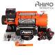 Electric Recovery Winch 20000lb 12v / 24v 4x4 Truck Rhino Winch + Mounting Plate
