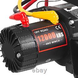 Electric Winch 12000Lb Load Capacity Truck Winch Compatible with Jeep Truck SUV