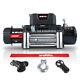 Electric Winch 13000lbs Steel Cable Wireless Remote Control+ One Hand Controller