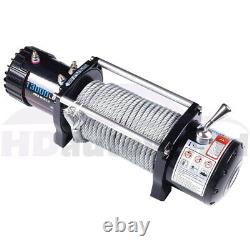 Electric Winch 13000lb With Wireless Remote Recovery ATV Car Truck Trailer New