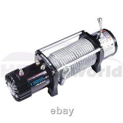 Electric Winch 13000lb With Wireless Remote Recovery ATV Car Truck Trailer New