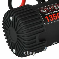 Electric Winch 13500 Lb 12V Synthetic Rope Winchmax 4x4 / Recovery Wireless 93ft