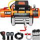 Electric Winch 9500lbs 12v 85ft Steel Cable Truck Trailer Towing Off Road 4wd