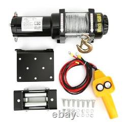Electric Winch Mechanical 12V 4500lb Industrial Vehicle Dual-Use for Off-Road