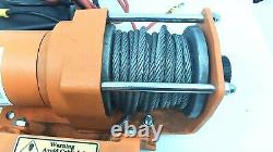 Electric Winch Steel Rope 12v 3000 Lbs