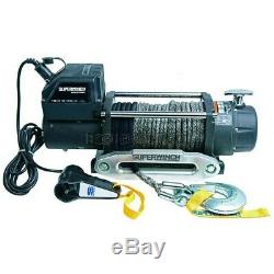 Electric Winch Superwinch Tiger Shark Industrial 7800lb 24v WITH WIRELSS CONTROL