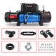 Electric Winch Synthetic Rope Trailer Towing Wireless Remote For Truck Jeep Suv