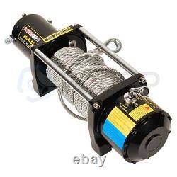 Electric Winch Tow Trailer 8000LBS 27m Steel Cable For 07-20 Jeep Wrangler