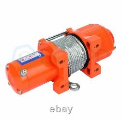 Electric Winch Towing Trailer 4500LBS 15m Steel Cable For 07-20 Jeep Wrangler