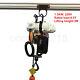 Fix Electric Hoist 0.5t/1t Remote Winch Lift Tool Strong Cable Rope Chain 220v